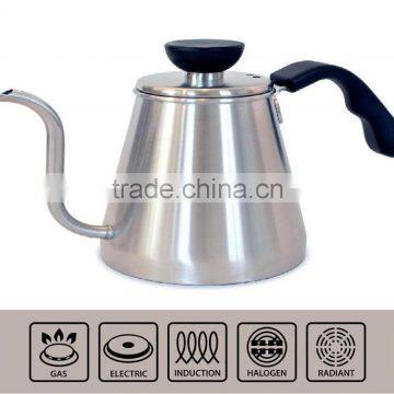 stainless steel pour over coffee pot