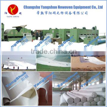 nonwoven geotextile for road construction machinery