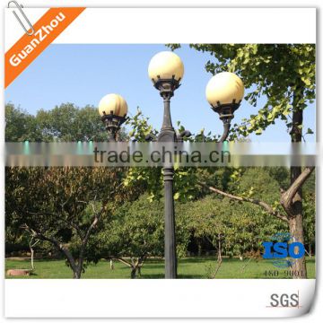 decorative 3M height cast iron street lamp post
