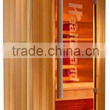 I handle CE canada hemlock infrared function sauna shower room