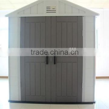 2016 Latest plastic garden shed for storage easy assembled house