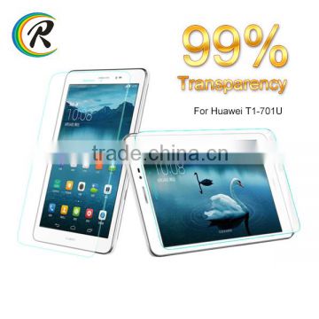 High quality screen protector for Huawei T1-701 tempered glass screen guard