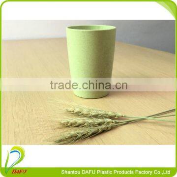 High quality wheat straw eco-friendly colorful custom beer cup