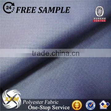 Polyester ripstop pongee fabric for functional coats