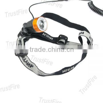 2013 Trustfire Portable 3868 -H6 headlight XMLT6 400lm rechargeable headlight from China original factory