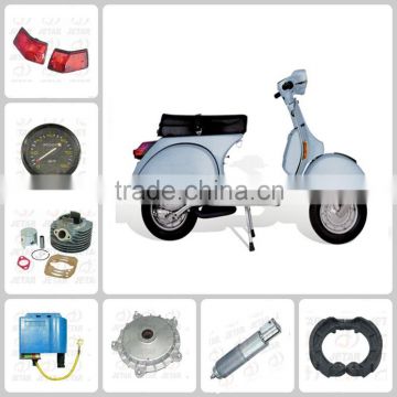 vespa px150 rear wheel/front rim/guard comp/speedometer gear/Seat assy motorcycle parts to South America market from China