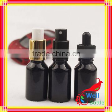 50 ml black Spray Coating glass oil bottle J5-056R