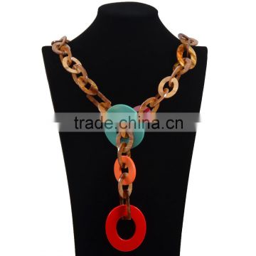 Factory directly wholesale charming handmade long chain bead necklace