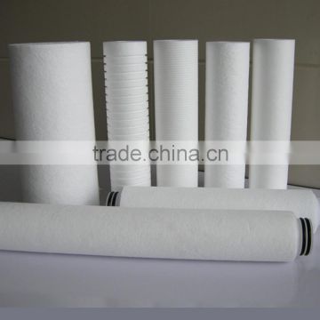 pp sediment filter cartridge with 5 micron, PP spun melt blown cartrige filter,5 micro pp spun filter cartridge 10'' household