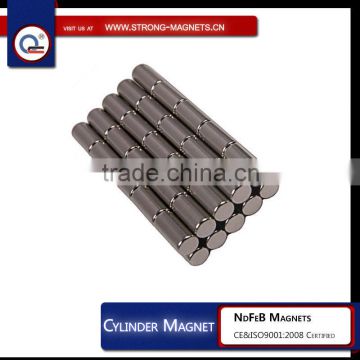 China Cylinder Strong NdFeB Magnets for Sale