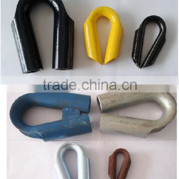 China supplier wire rope tube thimble /rigging thimbles