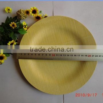 disposable bamboo veneer plate