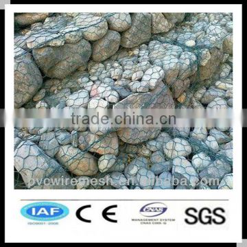 wholesale alibaba China CE&ISO certificated gabion box pvc coated hexagonal wire mesh(hexagonal wire netting)(pro manufacturer)