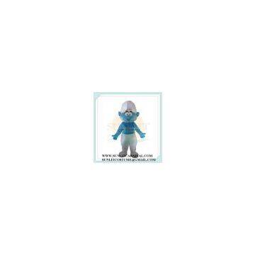 baby smurf mascot costume