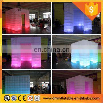 Portable led photo booth tent inflatable photo booth for sale