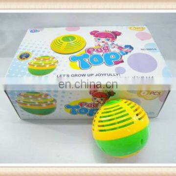 light up spinning top toy,plastic speed spinning ball top toy