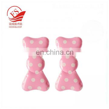 popular colorful 100%nylon hook and loop hair bow