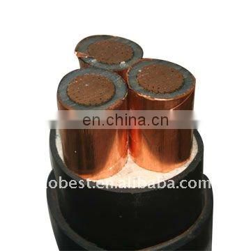 High tension XLPE insulated armored cable 22kv