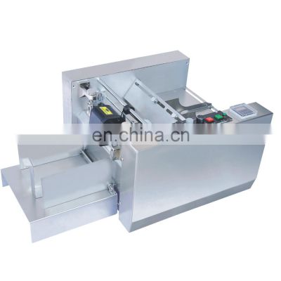 MY-300 automatic batch/lot/series number expiry date embossing printing machine for plastic bags/aluminum foil