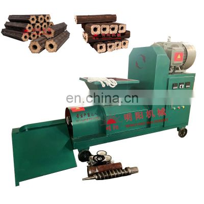 Mingyang Brand Hexagon shape ISO CE sawdust charcoal briquette extruder machine 008615039052281