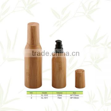 Hot selling 120ml bamboo lotion bottle with high quality