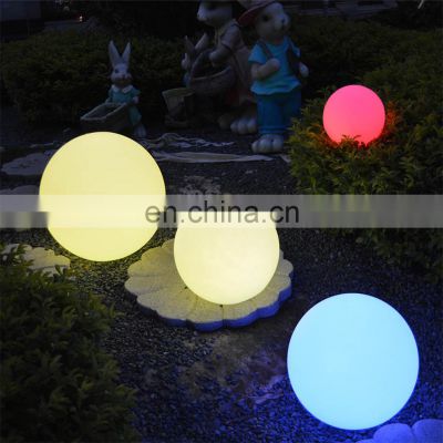 led ball light outdoor beach Outdoor Landscape Lights LED Glow Ball Garden solar led glow swimming pool
