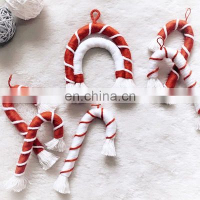 Cheap Wholesale in Bulk Macrame Christmas Ornaments Hot Sale Hanging Decoration Vietnam Manufacturer