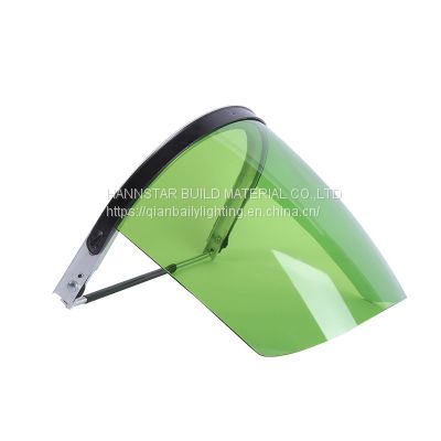 Hot selling welding plastic face shield with low price