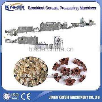 Automatic Puffed Snack Food Extruder Machinery/Corn Cereal Snack Processing Machine