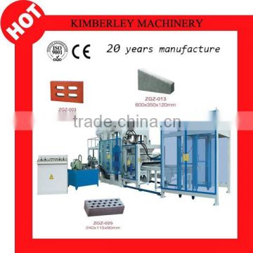 Automatic QT10-15 cement brick manufacture machine
