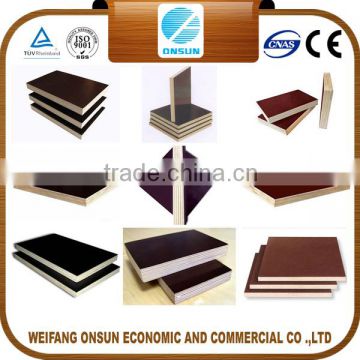 2016 WHOLESALE FILM FACED PLYWOOD FOR CONSTRUCTION