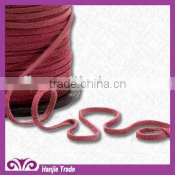 Wholesale Flat Suede Lace Tape