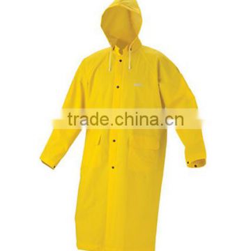 waterproof industril use raincoat material for men large size
