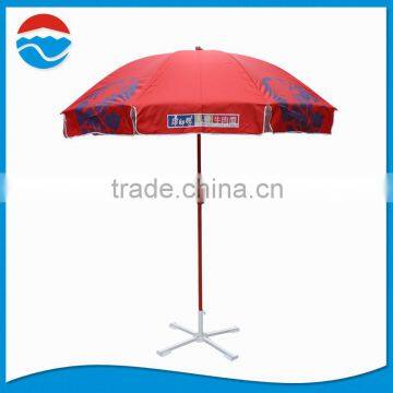 240CM*8K red color advertising umbrellas parasols