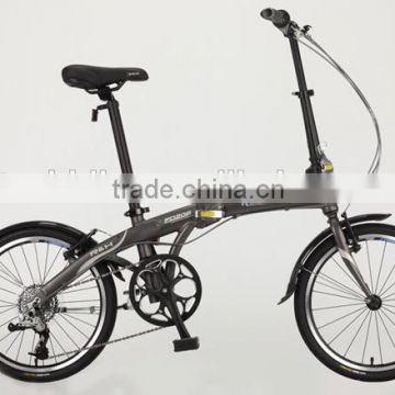 Hot Sale Aluminum Frame 6speed Folding Bicycle