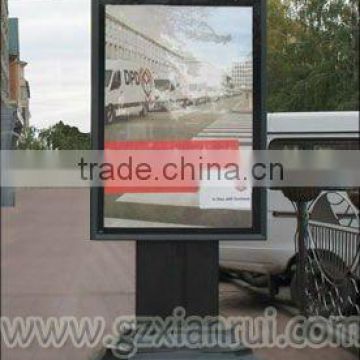 Outdoor Billboard with Rolling Poster