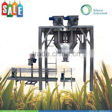 Faster Speed 5-50kg semi-automatic rice bagging machine