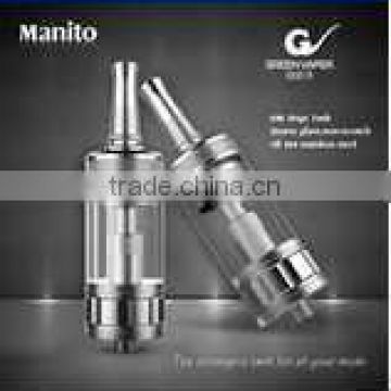 Green Vaper Technology Manito with All 304 stanless steel,6ml Huge Tank following GMP Standard