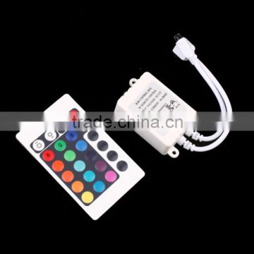24 Keys RGB IR Remote LED Controller