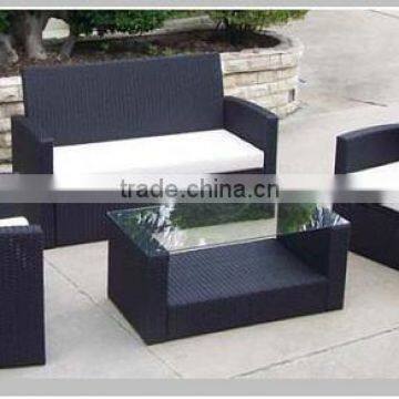 Antique hotel lobby furniture/outdoor furniture with glass table top