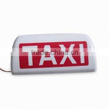 Portable factory selling use 12V taxi light top lamp