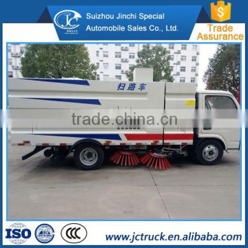 The latest version of 120HP sweeping truck lowest factory price