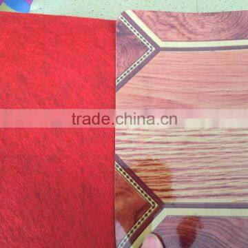 2m*30m red felt pvc flooring