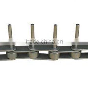 Short pitch conveyor chain attachments