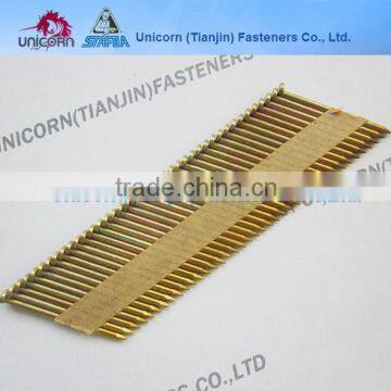 34 degree nail,paper steel strip nail