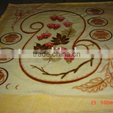 polyester blanket with jacquard
