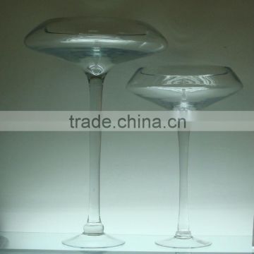 High quality glass vase for home decoration