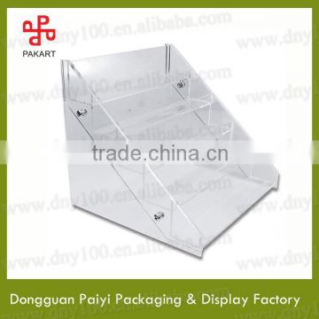 Unique modern design wholesale acrylic cosmetic stands