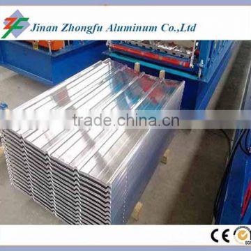1000 or 3000 series 18-76.2-836 corrugated aluminum roofing sheets plates for housetop