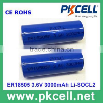 Rechargeable Good Quality 18505 3.6v 3000mah Battery